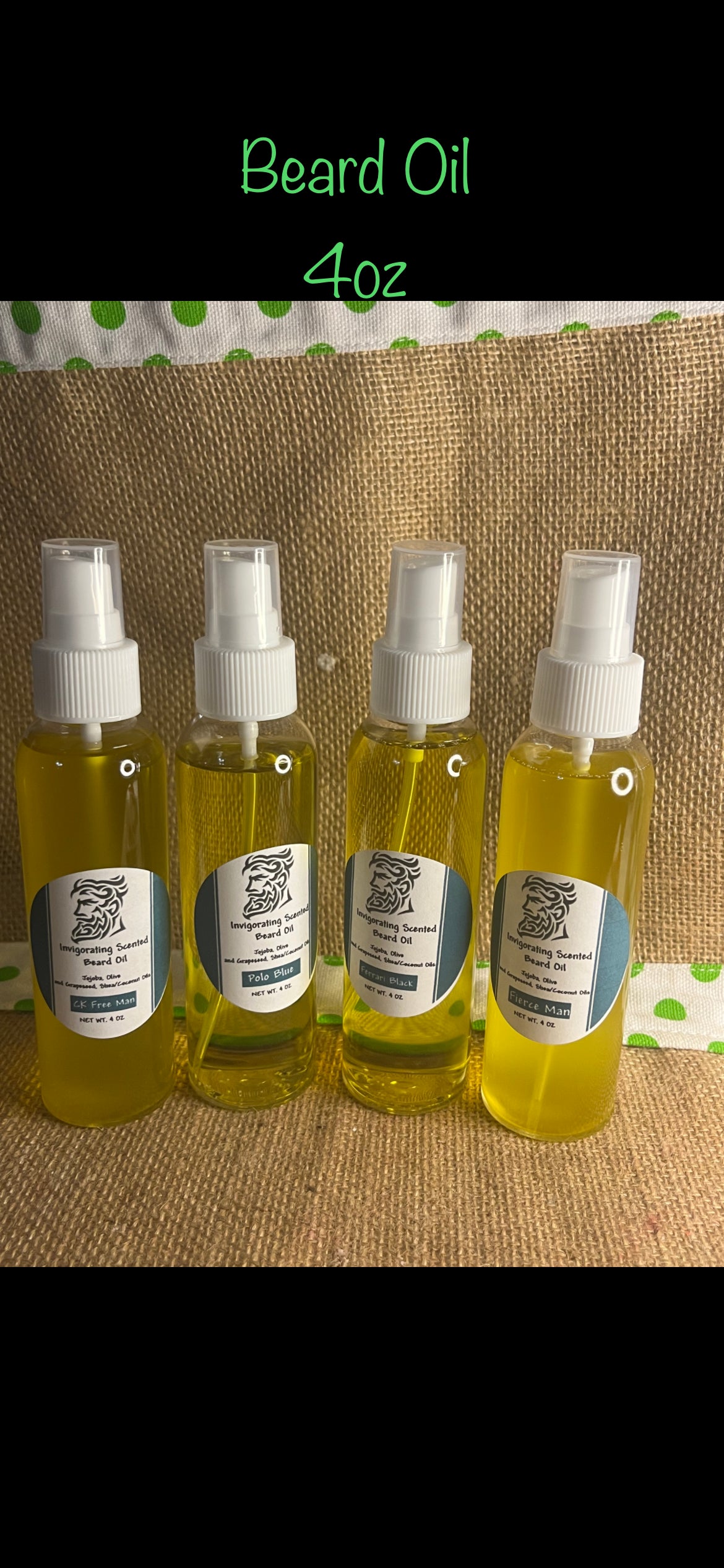 4oz Beard Oils