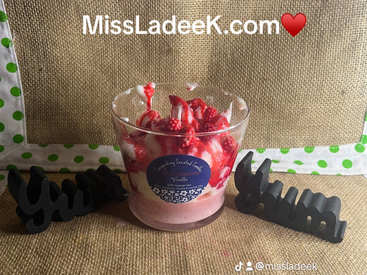 Large Soy Decorative Scented Candles